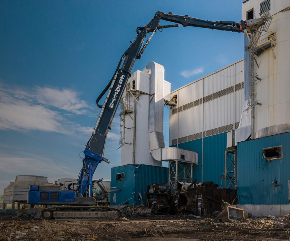 High Reach Excavator